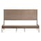 Flash Furniture LT Brown King Wooden Platform Bed with Headboard MG-09004KB-K-OAK-GG - alternate 3